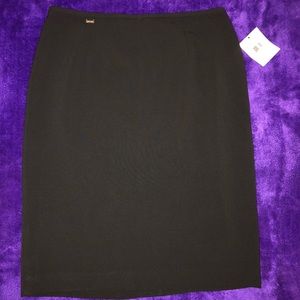 Black Midi Calvin Klein Skirt